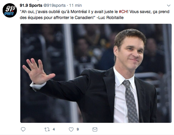 ​Luc Robitaille RIT de MONTRÉAL...