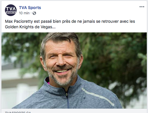 Mais que se passe-t-il avec TVA Sports?????