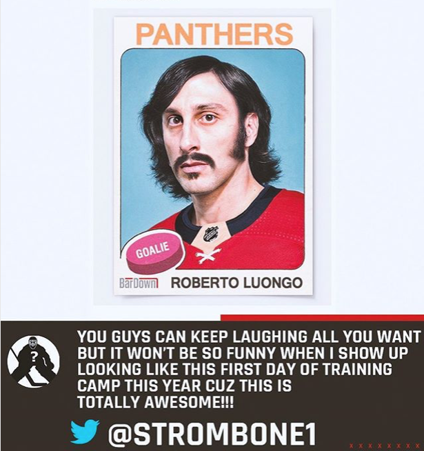 MALADE...Roberto Luongo, va le faire pour vrai...