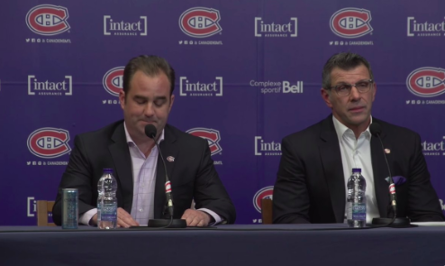 Marc Bergevin a accepté de se pointer à TOUT LE MONDE EN PARLE..mais pas Geoff....