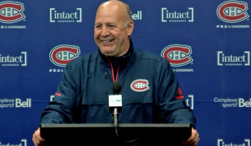 Marc Bergevin a donné un PETIT BONUS en-dessous de la table à Claude!!! HAHA!!!!