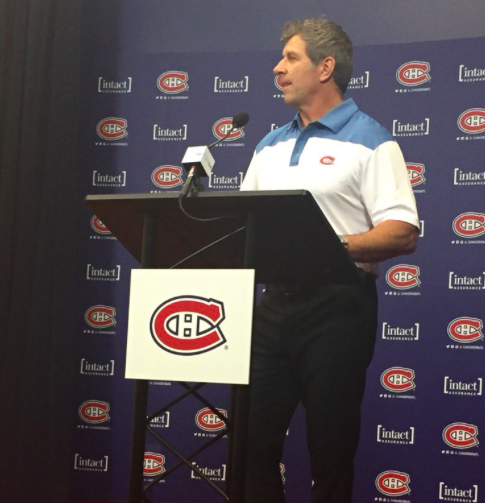 Marc Bergevin a l'AIR FATIGUÉ en TA....