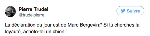 Marc Bergevin a MENTI...pour vous...