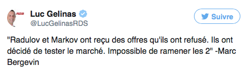 Marc Bergevin a MENTI...pour vous...