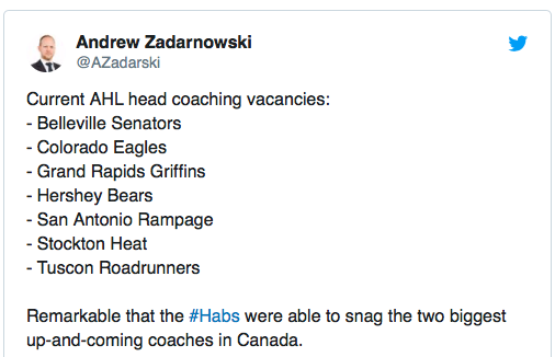 Marc Bergevin a réussi sa mission...pour les FEFANS...