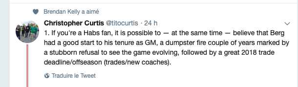 Marc Bergevin... A un nouveau SURNOM...
