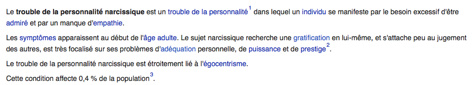 Marc Bergevin a un trouble de la personnalité NARCISSIQUE...