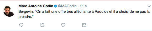 Marc Bergevin ATTAQUE RADU en conférence de presse!!!!!!!