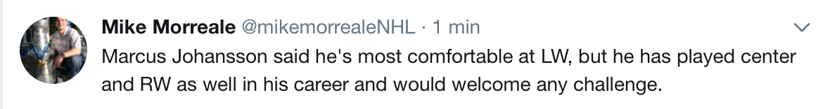Marc Bergevin aurait pu prendre cette chance !!!