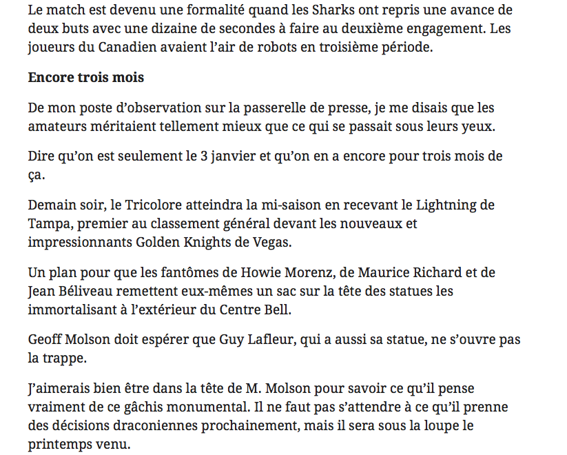 Marc Bergevin CONGÉDIÉ!!!!!! Par le Journal de Montréal!!!!!!!!
