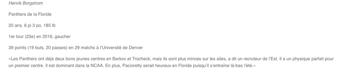 Marc Bergevin devra avoir l'un des 3 pour échanger Max Pacioretty selon Elliotte Friedman...