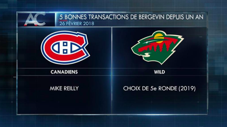 Marc Bergevin DG de l'ANNÉE?