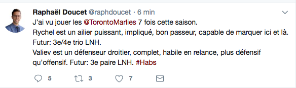 Marc Bergevin doit être CONTENT en TA...