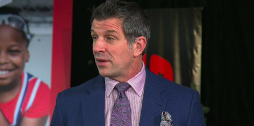 Marc Bergevin donne une entrevue...