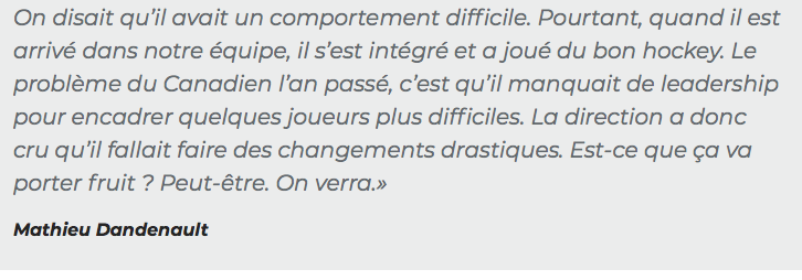 Marc Bergevin est au 7e ciel....Les anciens PLOMBIERS du CH vantent Shea Weber..