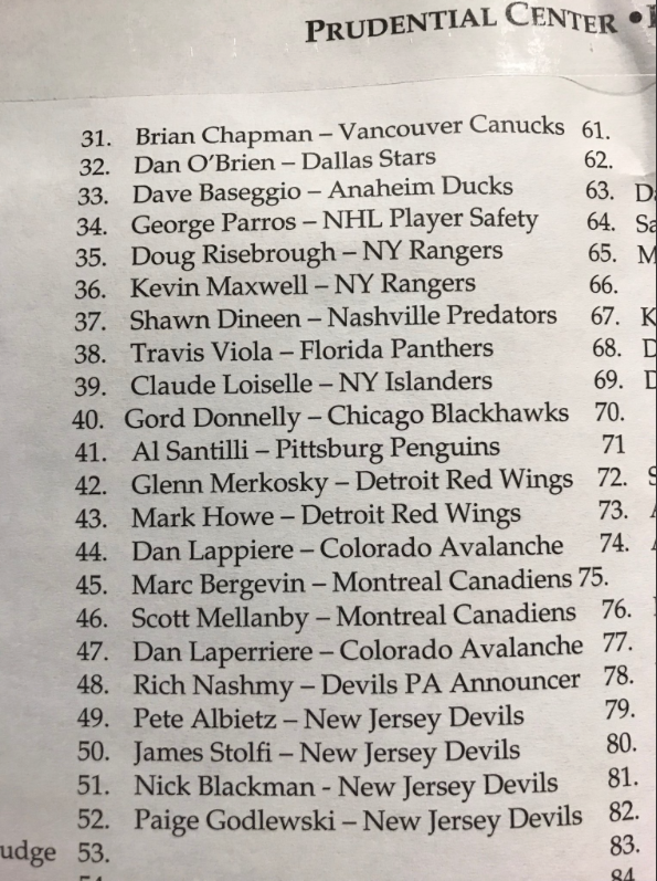 Marc Bergevin est au NEW JERSEY!!!!!!!!!!