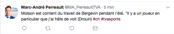  Marc Bergevin est CHANCEUX...mais...