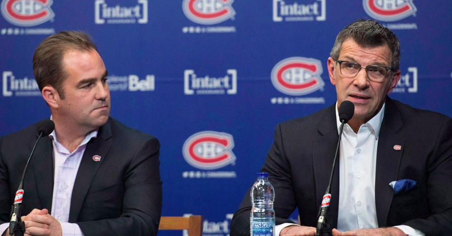 Marc Bergevin pensait que le VENT avait tourné..