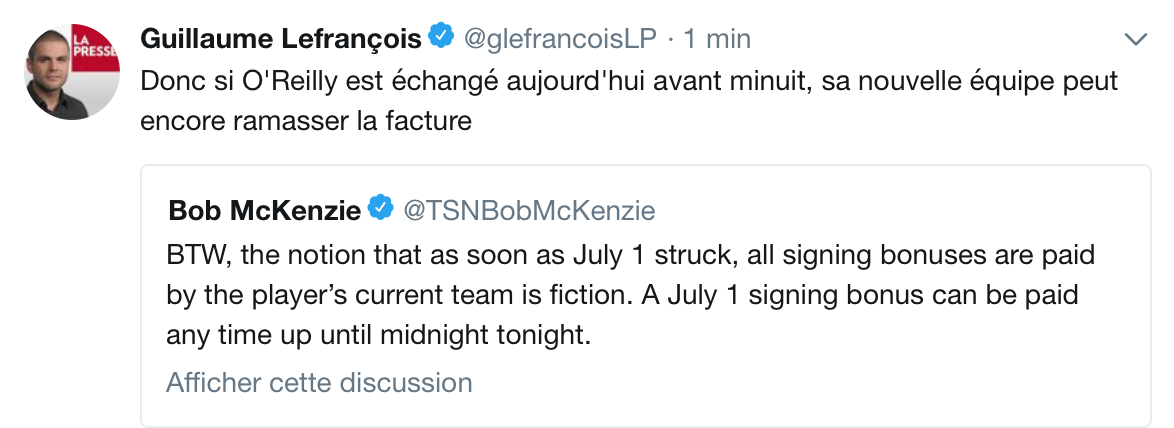 Marc Bergevin peut encore sauver la face...