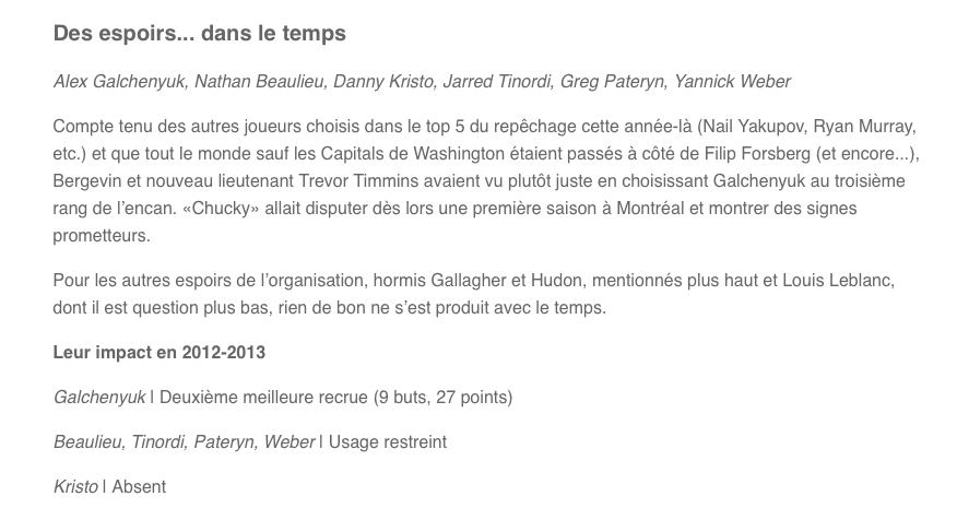 Marc Bergevin pourra recommencer à pêcher...