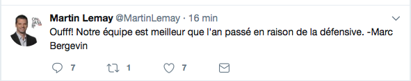 Marc Bergevin se fait RAMASSER sur twitter..