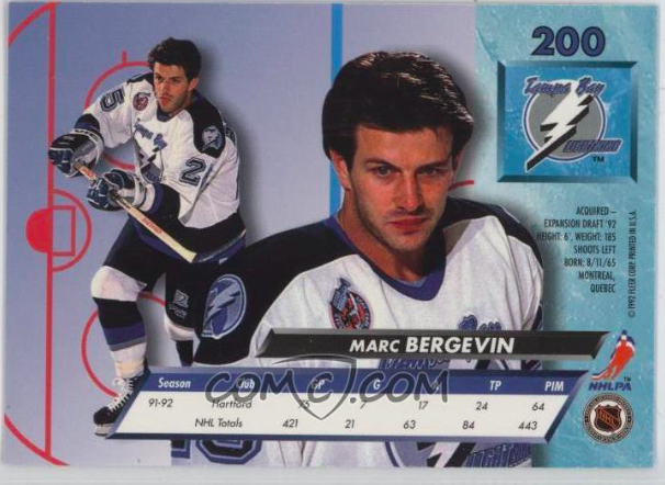  Marc Bergevin se pensait en 1990...