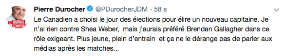 Marc Bergevin se protège le cul...