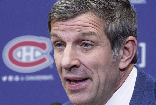 Marc Bergevin va juste parler demain après-midi.