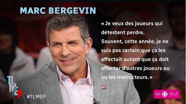 Marc Bergevin VISAIT....