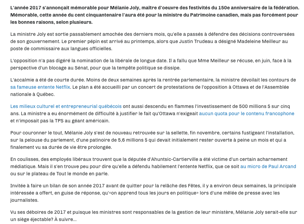 Marc Bergevin...la MÉLANIE JOLY des DG...HAHA!!!!