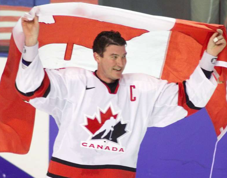 Mario Lemieux aux Olympiques!!!! HAHA!!!!
