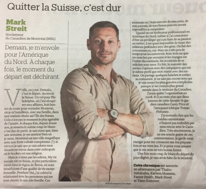 Mark Streit nous NIAISE?????????????? On va lui en faire nous UNE DÉPRIME..