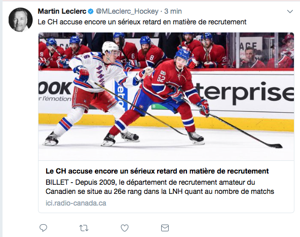 Martin Leclerc continue de laisser aller sa HAINE...