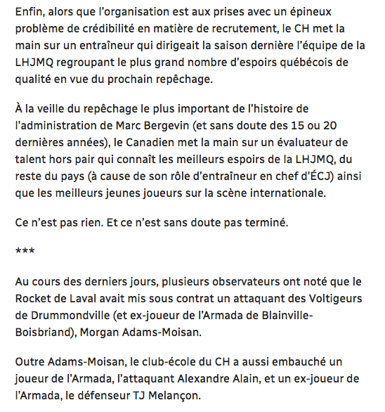 Martin Leclerc LICHE le CUL de DOM DOM DUCHARME sans bon sens..