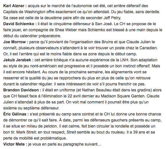 Martin Leclerc RAMASSE la GANG de Bergevin....