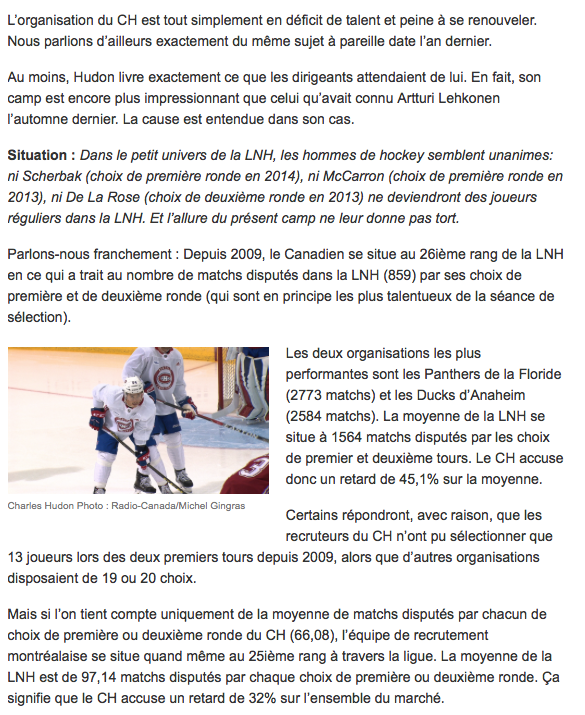 Martin Leclerc RAMASSE la GANG de Bergevin....