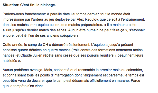 Martin Leclerc RAMASSE la GANG de Bergevin....
