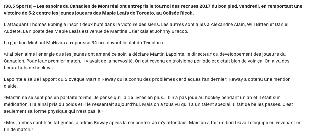 Martin Reway doit perdre 15 LIVRES!!!!