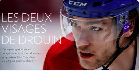 Mathias Brunet a CH...sur Jonathan Drouin toute l'année...