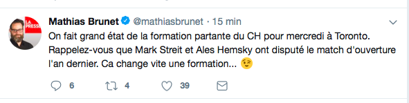 Mathias Brunet essaie de vous FEINTER...