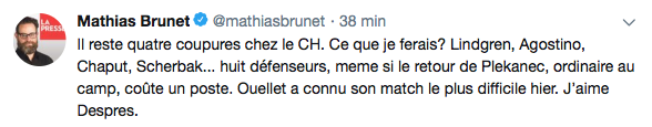 Mathias Brunet veut tellement Jack Hughes à Montréal...