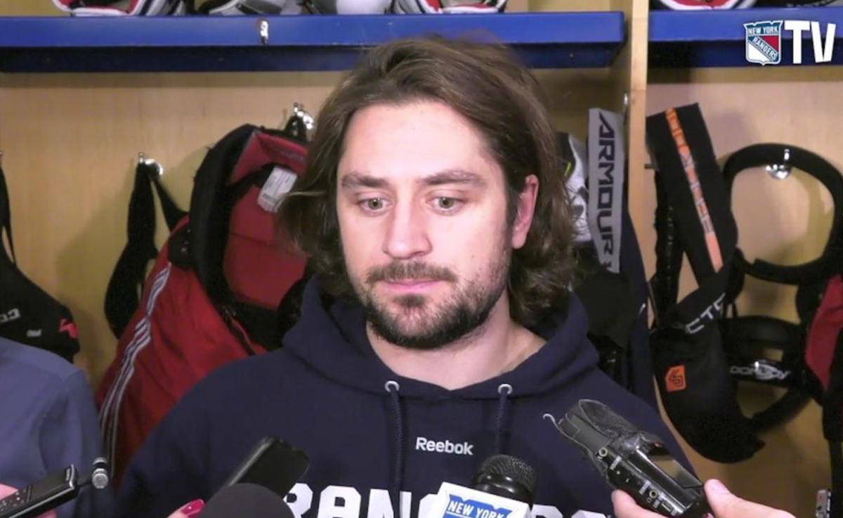 Mats Zuccarello n'a plus la tête aux Rangers...