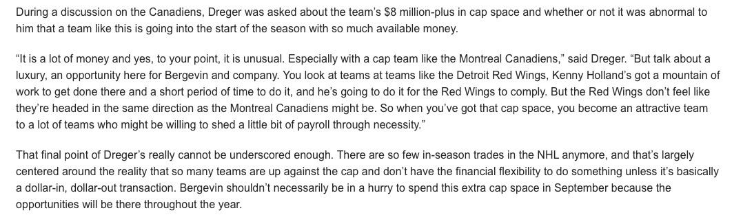 Matt Duchene va être échangé d'ici le week-end..et il nomme Montréal!!!!