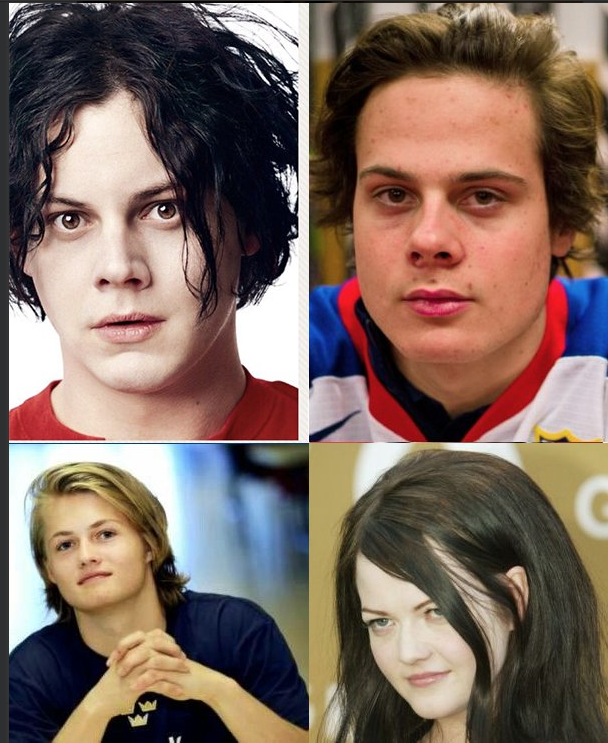 Matthews-Nylander, THE WITHE STRIPES!!! HAHA!!!