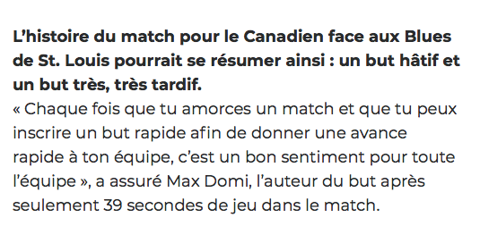 MAUVAIS TIMING pour l'échanger à Toronto contre William Nylander..