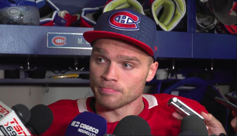 Max Domi met Chucky dans sa petite POCHE...