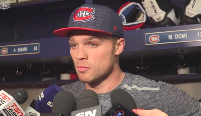 Max Domi n'a pas encore été aperçu dans un BAR de MONTRÉAL..