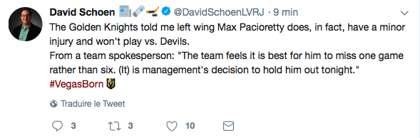 Max Pacioretty encore BLESSÉ???????