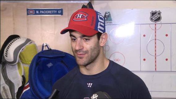 Max Pacioretty est un peut-être un CHOKEUX de séries...mais...