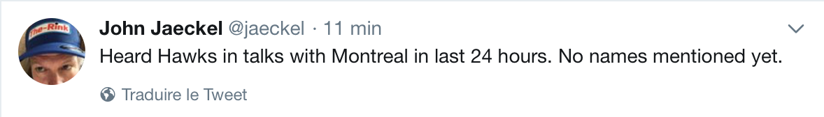 Max Pacioretty, sur le bord de partir à Chicago ?